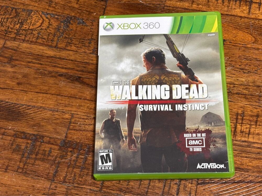 Activision The Walking Dead Survival Instinct Xbox 360 Xbox Live M Case Game